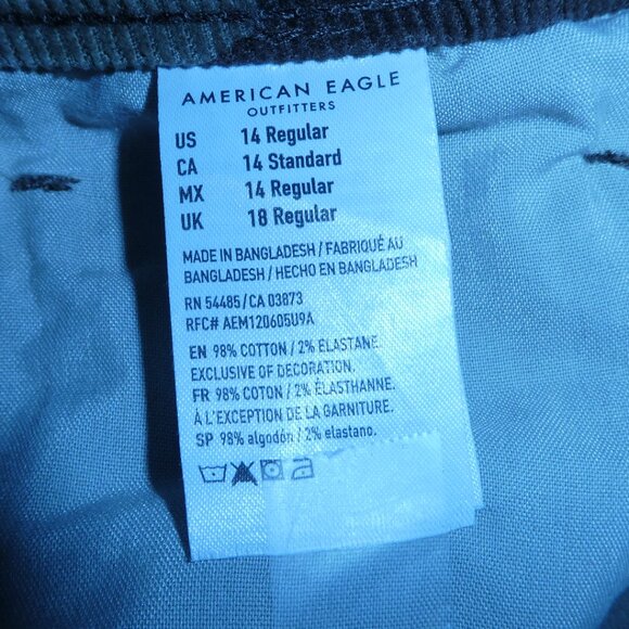 American Eagle American Eagle Corduroy Camo Mom Jeans - Picture 6 of 12